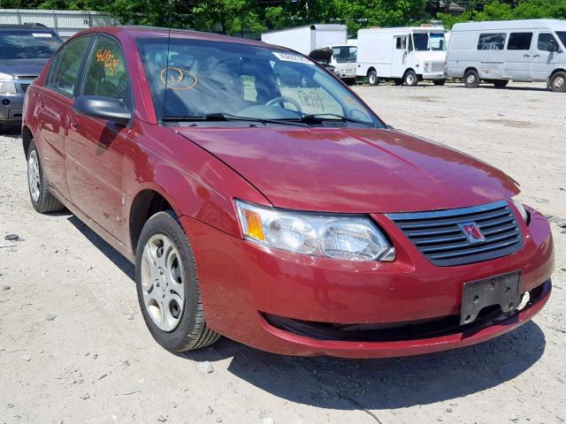 1G8AJ52F25Z170003 - 2005 SATURN ION LEVEL RED photo 1