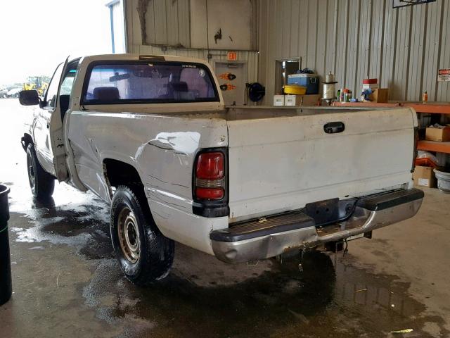 1B7JC26Y6RS527689 - 1994 DODGE RAM 2500 WHITE photo 3