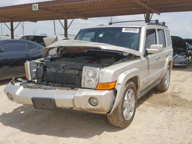 1J8HG68288C106092 - 2008 JEEP COMMANDER TAN photo 2