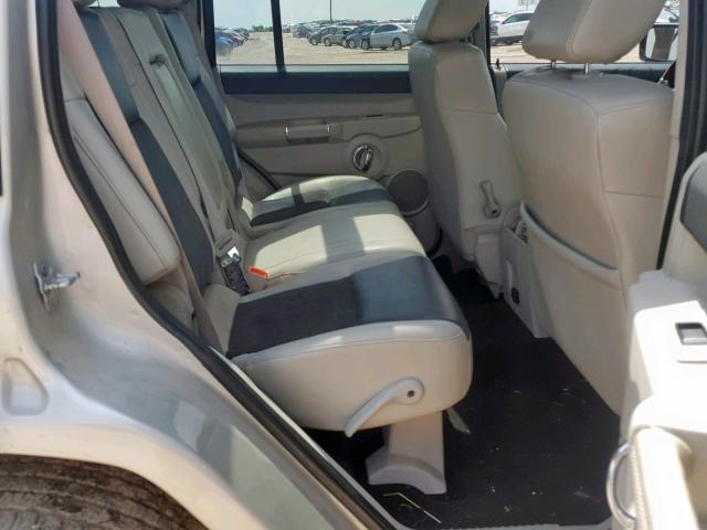 1J8HG68288C106092 - 2008 JEEP COMMANDER TAN photo 6