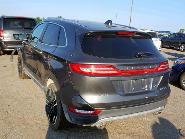 5LMTJ3DH1JUL18756 - 2018 LINCOLN MKC RESERV GRAY photo 3