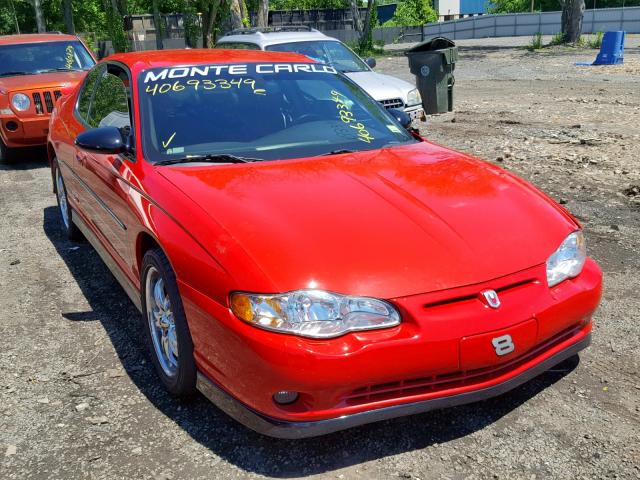 2G1WZ151549416573 - 2004 CHEVROLET MONTE CARL RED photo 1