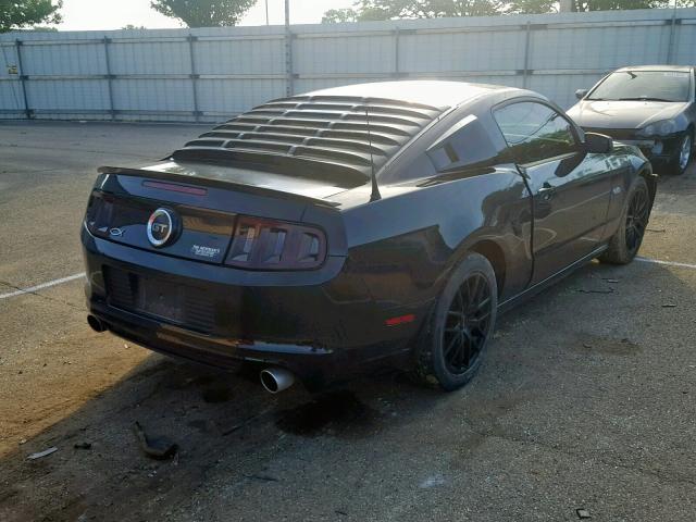 1ZVBP8CF3E5319936 - 2014 FORD MUSTANG GT BLACK photo 4