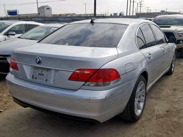 WBAHL83546DT01207 - 2006 BMW 750 I SILVER photo 4