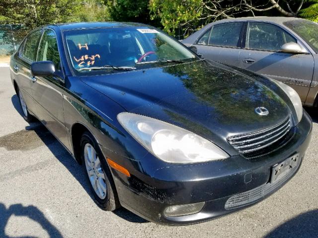 JTHBF30GX30103760 - 2003 LEXUS ES 300 BLACK photo 1