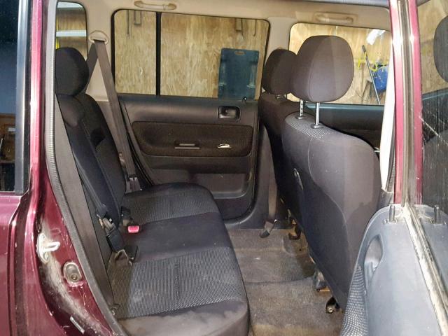 JTLKT334254027253 - 2005 TOYOTA SCION XB 勃艮第红 照片 6