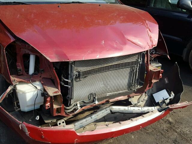 KNDMG4C33A6335360 - 2010 KIA SEDONA LX RED photo 9