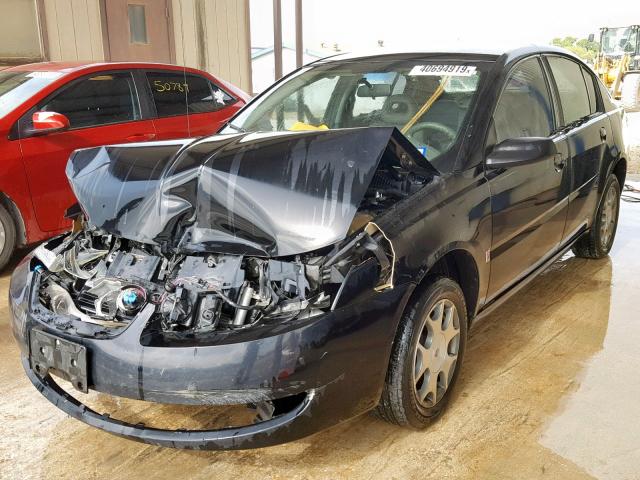 1G8AJ52F95Z103107 - 2005 SATURN ION LEVEL BLACK photo 2