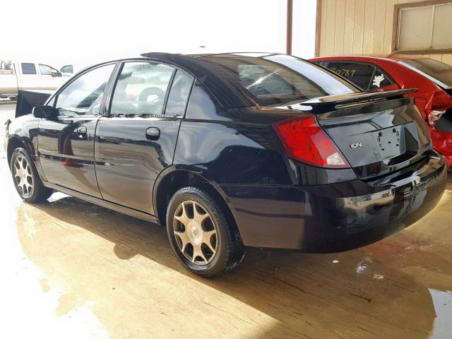 1G8AJ52F95Z103107 - 2005 SATURN ION LEVEL BLACK photo 3