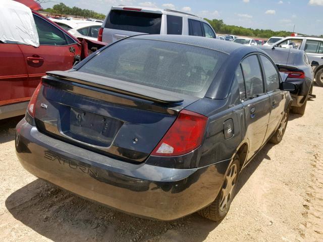 1G8AJ52F95Z103107 - 2005 SATURN ION LEVEL BLACK photo 4