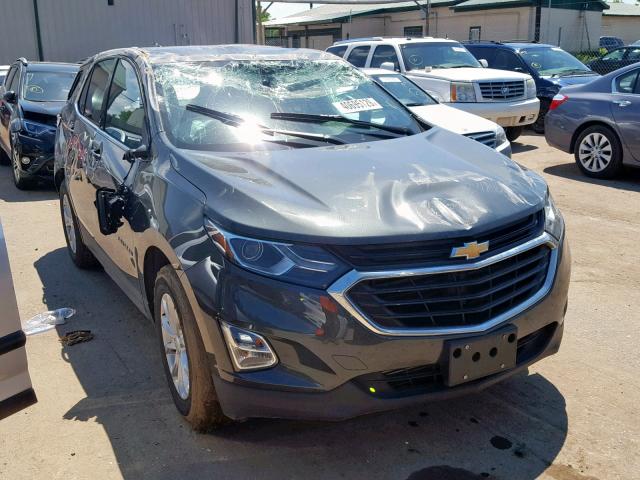 3GNAXJEV8JS559646 - 2018 CHEVROLET EQUINOX LT BLACK photo 1