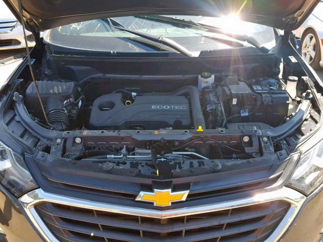 3GNAXJEV8JS559646 - 2018 CHEVROLET EQUINOX LT BLACK photo 7