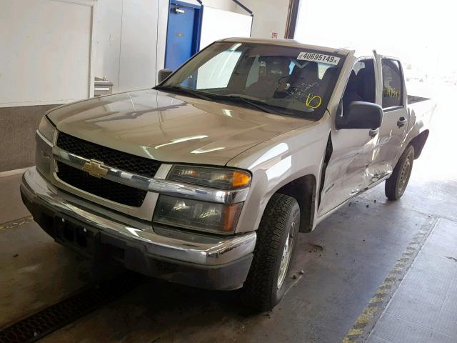 1GCCS138558267710 - 2005 CHEVROLET COLORADO TAN photo 2