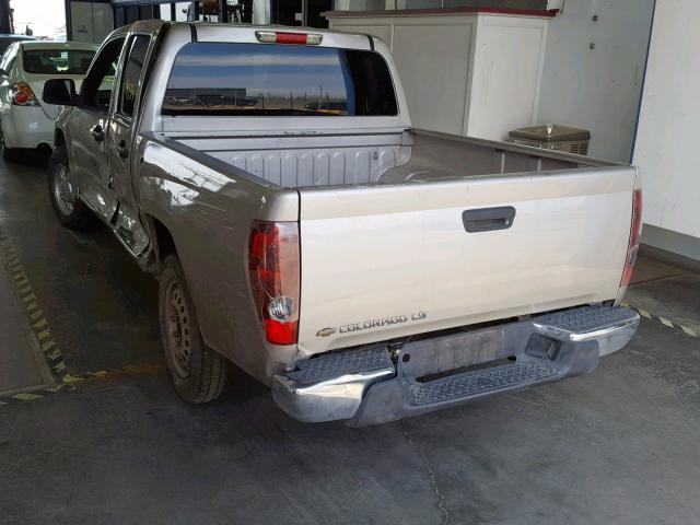 1GCCS138558267710 - 2005 CHEVROLET COLORADO TAN photo 3