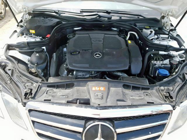 WDDHF8JB7DA677262 - 2013 MERCEDES-BENZ E 350 4MAT WHITE photo 7