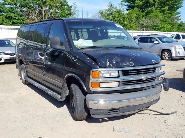 1GNFG15R8Y1150454 - 2000 CHEVROLET EXPRESS G1 BROWN photo 1