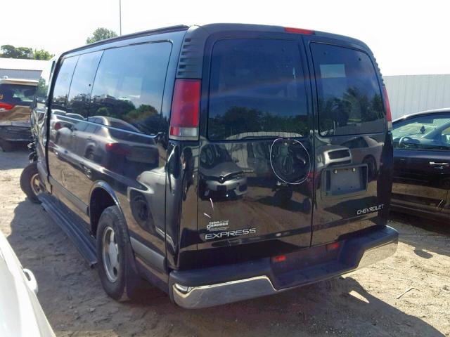 1GNFG15R8Y1150454 - 2000 CHEVROLET EXPRESS G1 BROWN photo 3