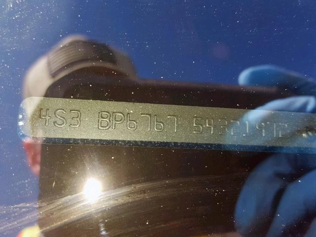 4S3BP676754321972 - 2005 SUBARU LEGACY GT BLUE photo 10