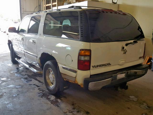 3GKFK16T61G229523 - 2001 GMC YUKON XL K WHITE photo 3