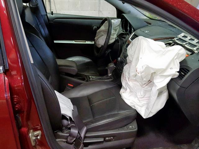 1G1ZE5E70BF124323 - 2011 CHEVROLET MALIBU LTZ 勃艮第红 照片 5