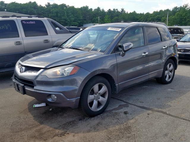 5J8TB182X8A006754 - 2008 ACURA RDX GRAY photo 2