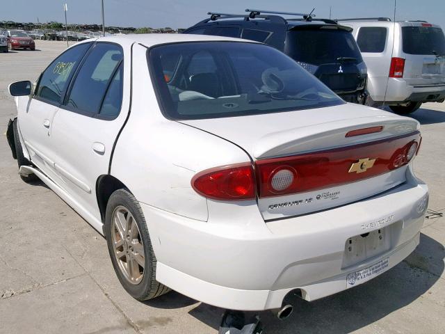 1G1JH52F147191834 - 2004 CHEVROLET CAVALIER L WHITE photo 3