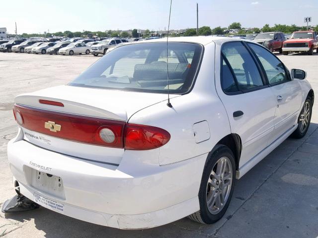 1G1JH52F147191834 - 2004 CHEVROLET CAVALIER L WHITE photo 4