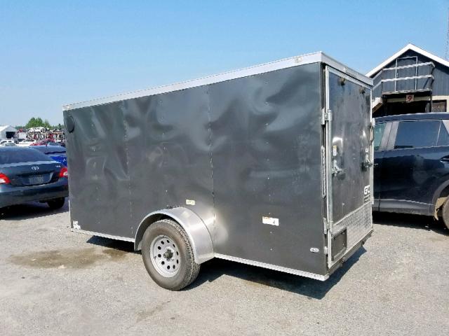 7HRBE1218KG001399 - 2019 CARGO TRAILER GRAY photo 3