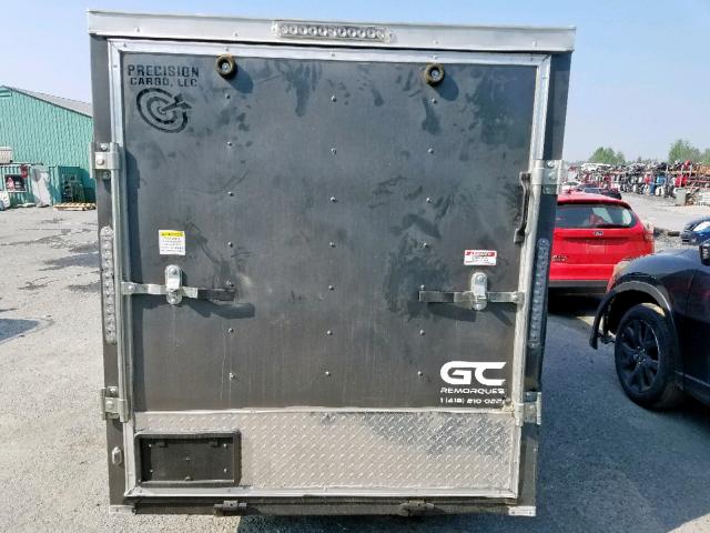 7HRBE1218KG001399 - 2019 CARGO TRAILER GRAY photo 8