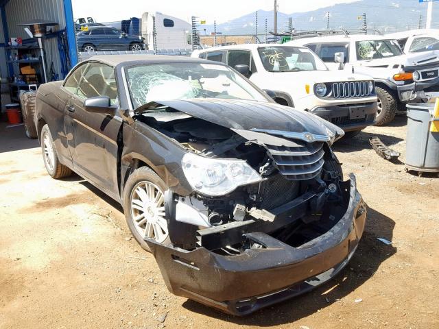 1C3LC55R58N681641 - 2008 CHRYSLER SEBRING TO BLACK photo 1