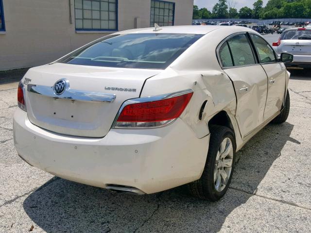 1G4GC5E31DF325650 - 2013 BUICK LACROSSE WHITE photo 4