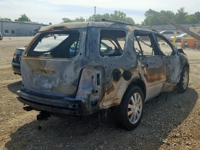 1FMDK03W19GA03761 - 2009 FORD TAURUS X L BURN photo 4