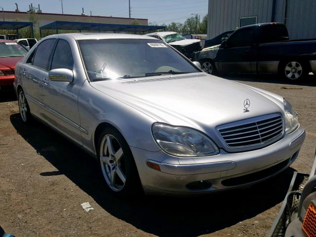 WDBNG70J72A255498 - 2002 MERCEDES-BENZ S 430 SILVER photo 1