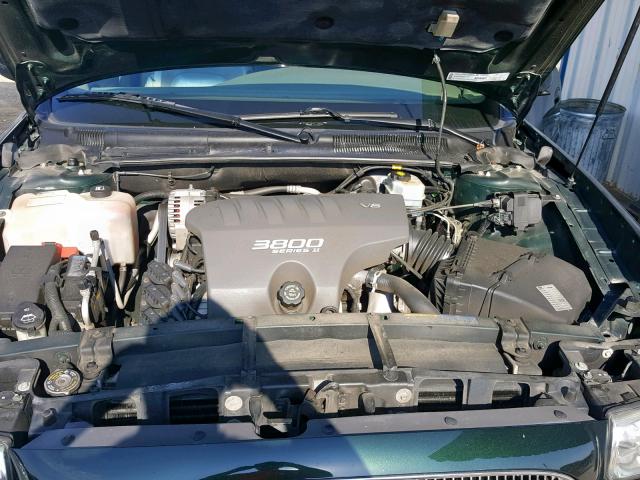 1G4HR54K62U237455 - 2002 BUICK LESABRE LI GREEN photo 7