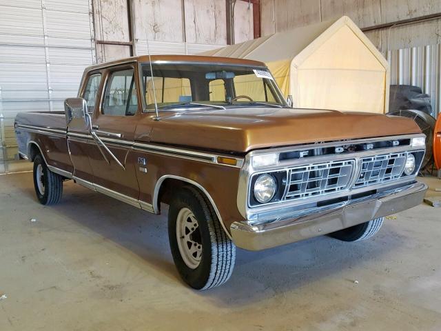 F25JKA03074 - 1976 FORD F250 XLT BROWN photo 1