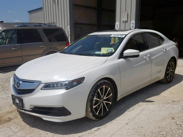 19UUB2F31GA007635 - 2016 ACURA TLX WHITE photo 2