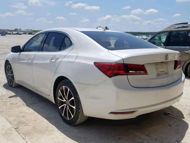 19UUB2F31GA007635 - 2016 ACURA TLX WHITE photo 3