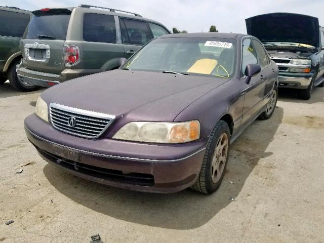 JH4KA9651TC001432 - 1996 ACURA 3.5RL PURPLE photo 2