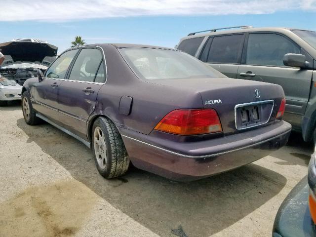 JH4KA9651TC001432 - 1996 ACURA 3.5RL PURPLE photo 3