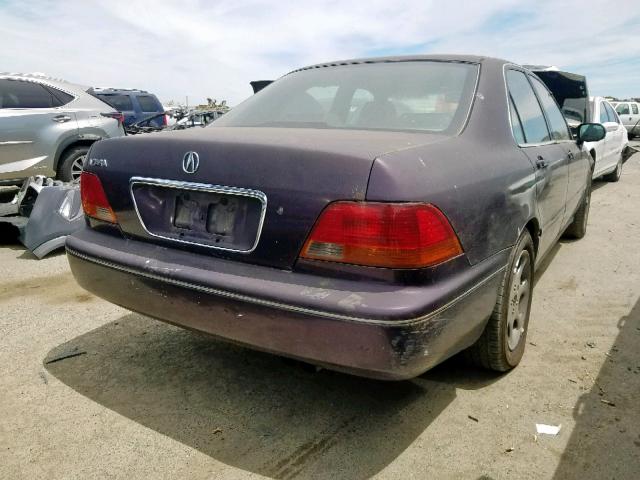 JH4KA9651TC001432 - 1996 ACURA 3.5RL PURPLE photo 4