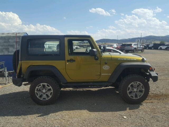 1J4FA24138L555874 - 2008 JEEP WRANGLER X GREEN photo 10