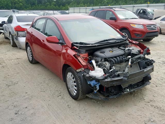 KMHD35LH8HU357496 - 2017 HYUNDAI ELANTRA GT RED photo 1