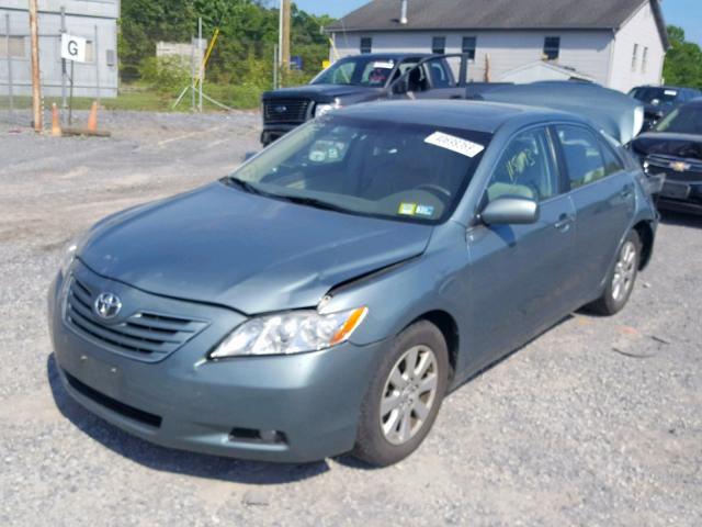 4T1BK46K59U581595 - 2009 TOYOTA CAMRY SE GREEN photo 2