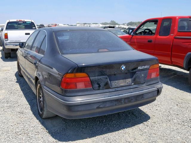 WBADD6321WBW39374 - 1998 BMW 528 I AUTO BLACK photo 3