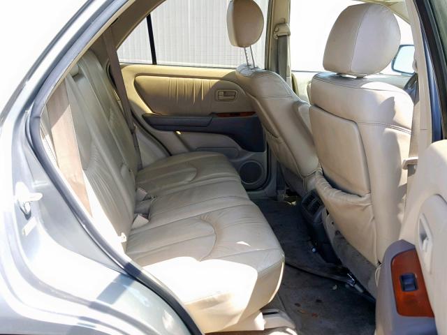 JT6GF10U5Y0065371 - 2000 LEXUS RX 300 GRAY photo 6