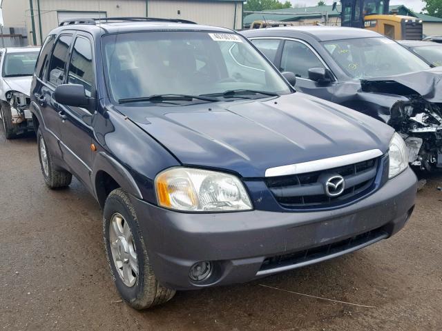 4F2CZ94193KM14235 - 2003 MAZDA TRIBUTE LX BLUE photo 1