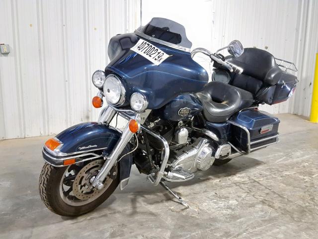 1HD1FC4308Y630783 - 2008 HARLEY-DAVIDSON FLHTCUI BLUE photo 2
