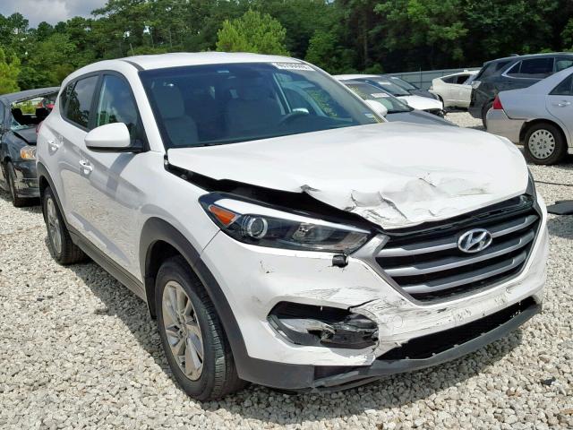 KM8J23A41HU331445 - 2017 HYUNDAI TUCSON SE WHITE photo 1