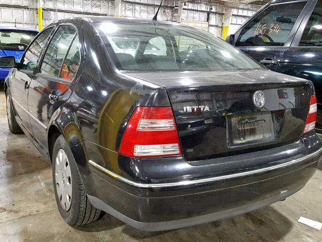 3VWRA69M95M023582 - 2005 VOLKSWAGEN JETTA GL BLACK photo 3