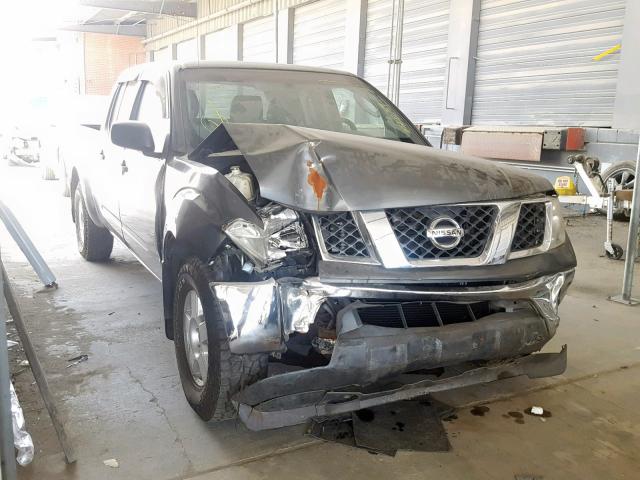 1N6AD09W77C438178 - 2007 NISSAN FRONTIER C GRAY photo 1